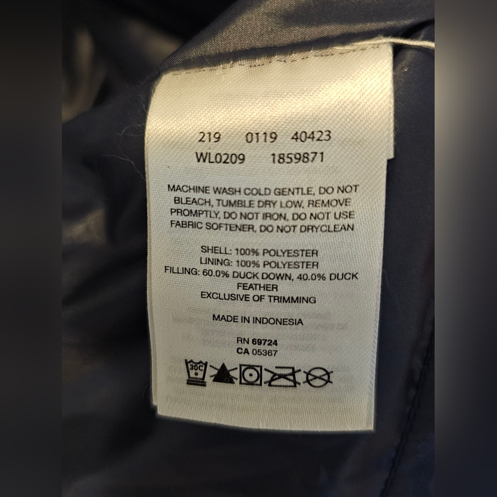 Columbia Ruby Falls Long Down Jacket Blue Women's… - image 6